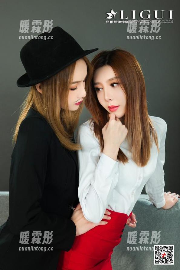 Ligui丽柜 - 婷婷和她的双生花，图片犹如春风拂面，资源照单全收！