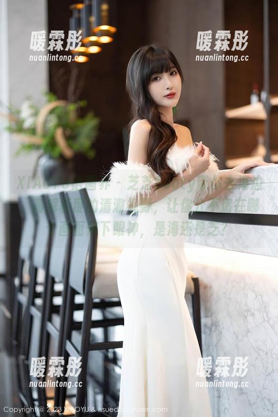 XIAOYU语画界 - 芝芝Booty带你去海边，高解析度的清澈视野，让你分不清在哪个画面停下眼神，是海还是芝？