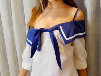 pans - 思妍的水手服写真，免费展示海洋的另一个‘深度’嘛！