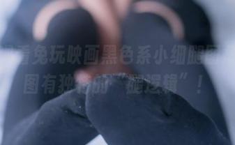 欢迎观看兔玩映画黑色系小细腿图集，原图有独特的“腿逻辑”！