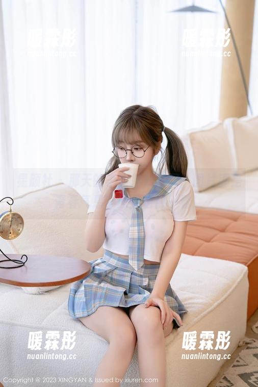 星颜社 - 那天的李丽莎双马尾，图片满是青春气息，原图值得一看！