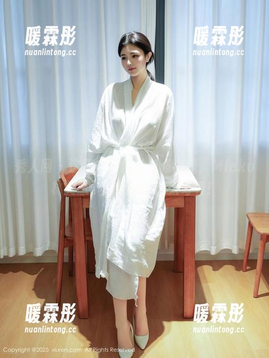 秀人网 - 这情况下白衬衫必出戏，Mieko林美惠子的观看合集太好看！